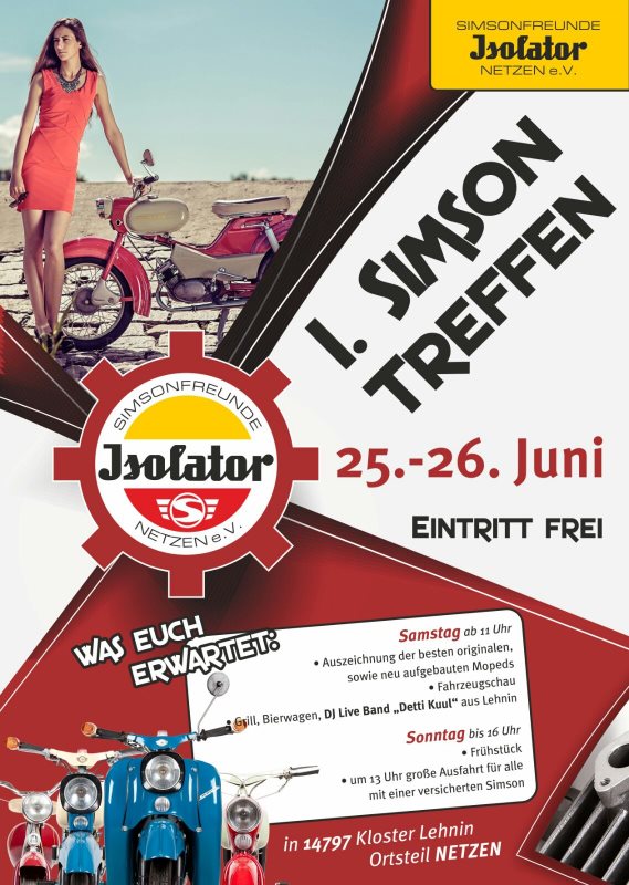 Erstes Simson - Treffen 2016